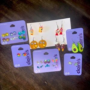 Lot of earrings